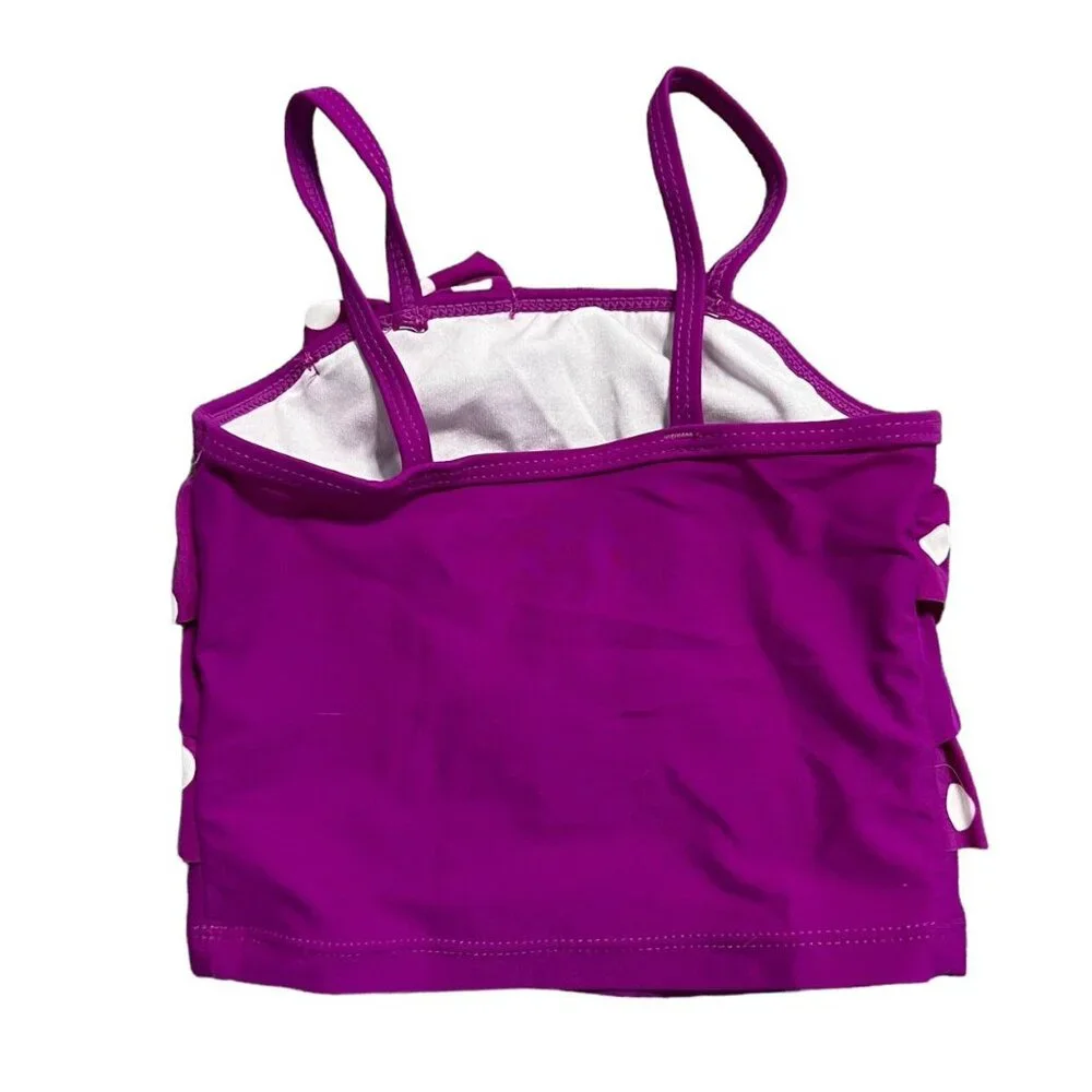 Children's Place 12-18m Purple Tankini Swim Bathing Suit